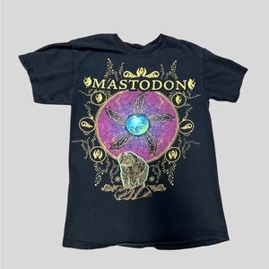 Mastodon Hanes Black Graphic Tee